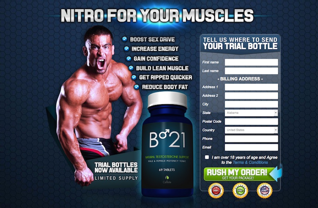 Illustration for article titled B21 Testosterone Booster - Boost Your Sexual Power!